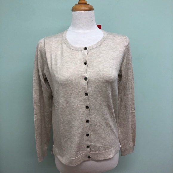 Kirkland | Women's Cardigan Sweater | Beige | Various Sizes - Picture 1 of 3
